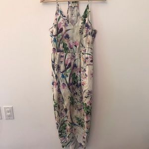 Amanda Uprichard floral wrap dress